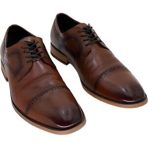 Stacy Adams Dickinson Cap Toe Oxford Shoe Cognac US 11 EU 43